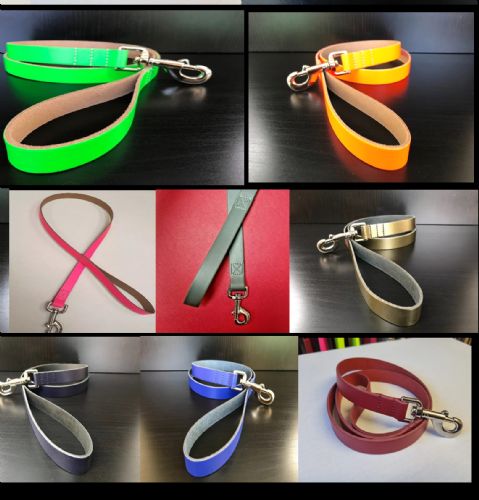 Dog Leads - Leather - Approx. 40 inch (110cm) x 3/4 inch (19mm)